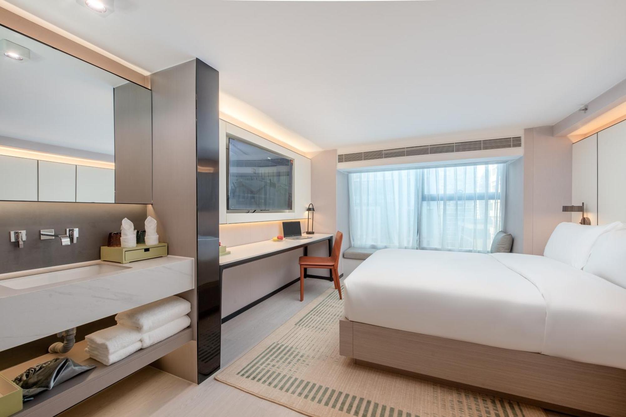 Oness Executive Hotel Guangzhou Huangpu Luogang - Free Shuttle Bus For Canton Fair Esterno foto