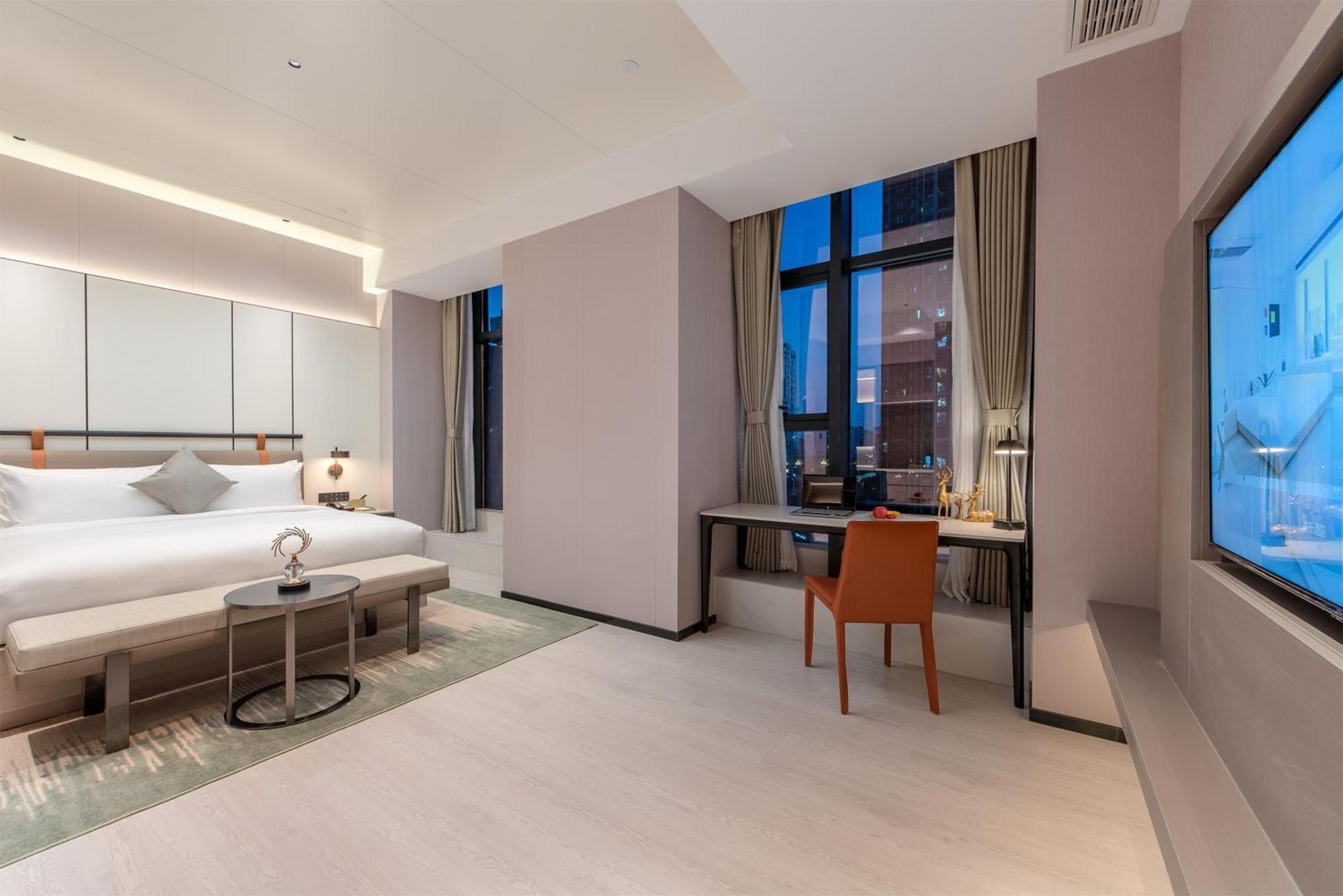 Oness Executive Hotel Guangzhou Huangpu Luogang - Free Shuttle Bus For Canton Fair Esterno foto